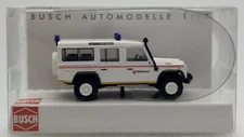 HO Busch 50319 Malteser Land Rover SUV Truck Emergency Vehicle NEW