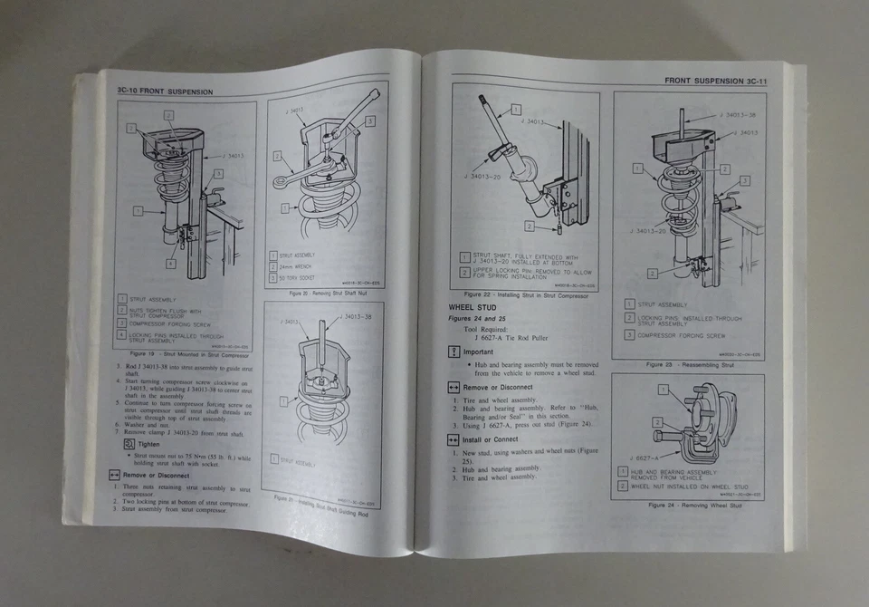 Manuale Di Officina / Manuale Di Servizio Pontiac Bonneville Del 1991 - Immagine 3 di 4
