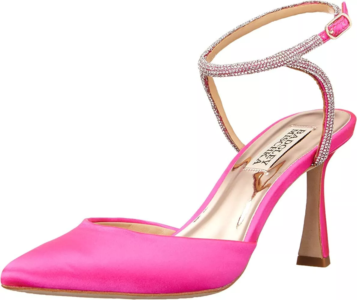 Badgley mischka pink shoes sale