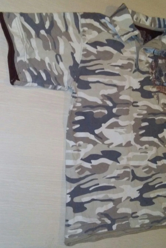 Boys Short Sleeve Camouflage Shirt Size Medium Faded Glory A11 - Image 3 of 4