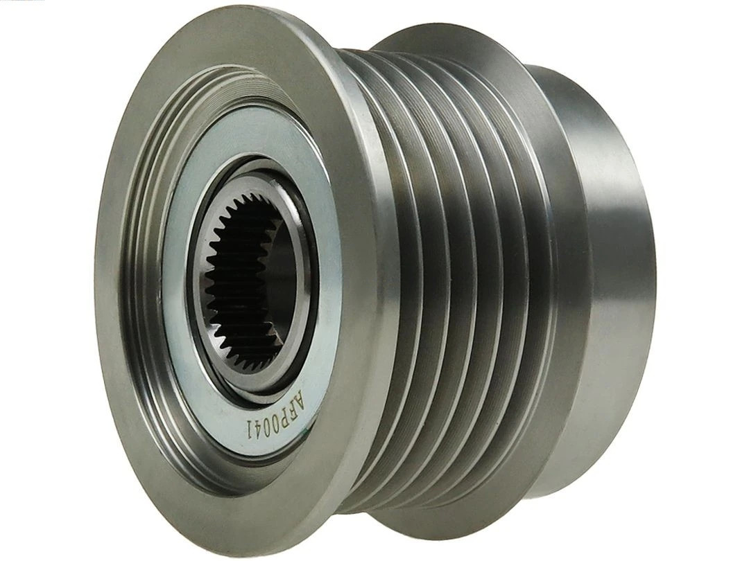 Poulie roue libre alternateur AS-PL AFP0041 à 6 gorges pour moteur