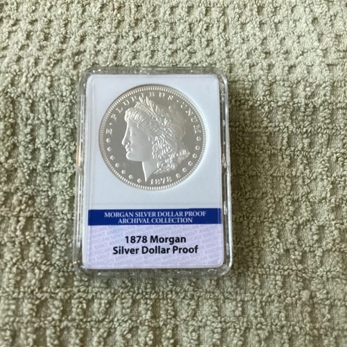 American Mint 1878 Morgan Silver Dollar Proof Archival Collection