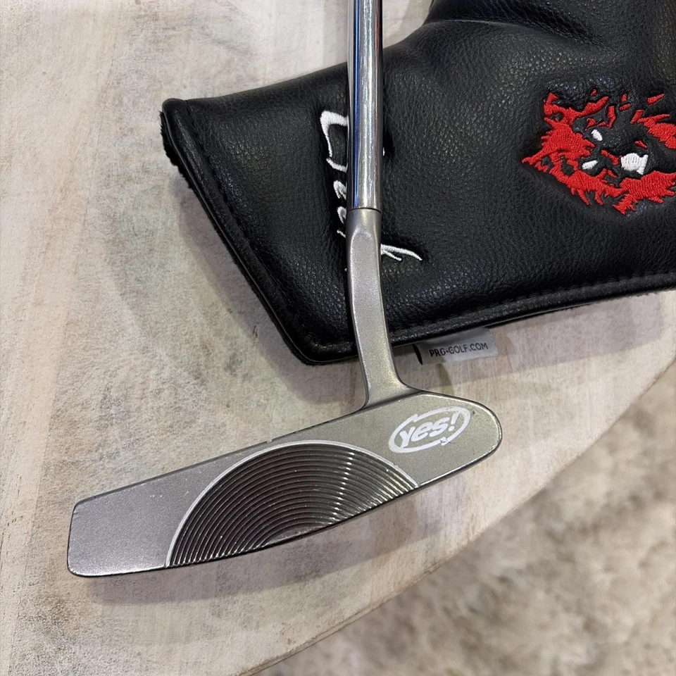 ¡Sí! Golf C-Groove Tracy II Cuello Fluido 35" Putter Club de Golf Superstroke Grip con HC Foto 4 de 4