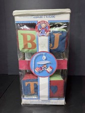 Blue Jean Teddy Musical Crib Mobile Vintage Rare New Sealed
