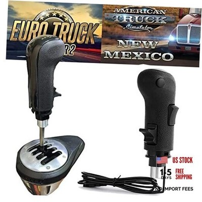Upgrade Support G29 G27 G25 for PXN A10 Compatible USB Gearshift Knob Black