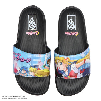 Sailor Moon Vans La Costa Slide On Multi Exclusive Japan 6 (22,5 cm)