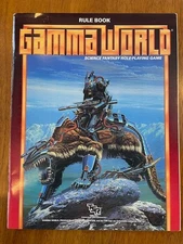 Gamma World Science Fiction Role-Playing Game Set 3rd Edition NO BOX