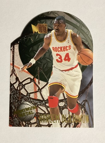 Hakeem Olajuwon #7 1995 Metal Maximum card