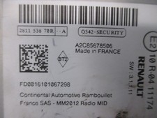 Autoradio Renault Captur