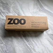 Zoo Stainless Steel Ball Bearing Hinges 102mm X 76mm X 3mm. Pack of 3