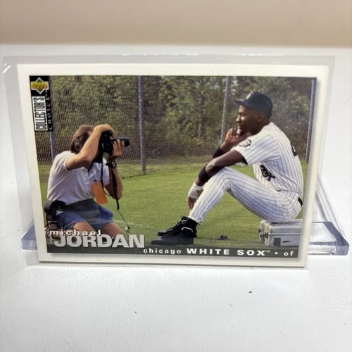 1995 Upper Deck Collector's Choice Michael Jordan Chicago White Sox Card #500