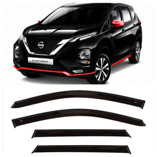 Tape-on Window Visors Rain Guards Fit Nissan Livina 2019-present Wind Deflectors Tape-on Window Visors Rain Guards Fit Nissan Livina 2019-present Wind Deflectors