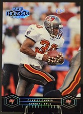 2004 Playoff Honors Football - Bucs RB Charlie Garner #91 - X's 015/175!