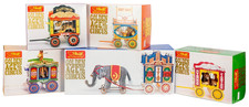 Steiff Golden Age of the Circus - Limited Edition - Lot of 5 Wagons with Animals