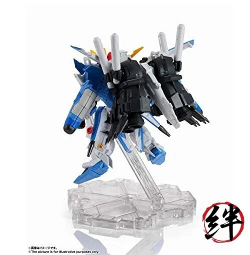 Figura estilo NXEdge tipo astilla azul Gundam Sentinel MS Unit Ex-S Gundam Foto 3 de 4