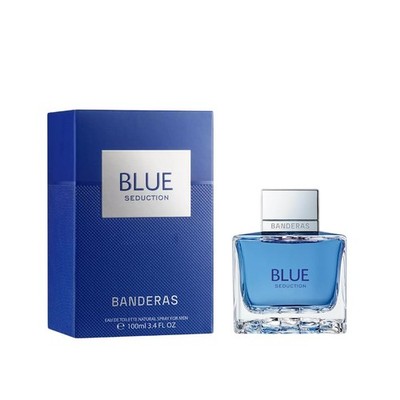 Blue Seduction by Antonio Banderas Eau De Toilette 3.4 oz / 100 ml Men Spray
