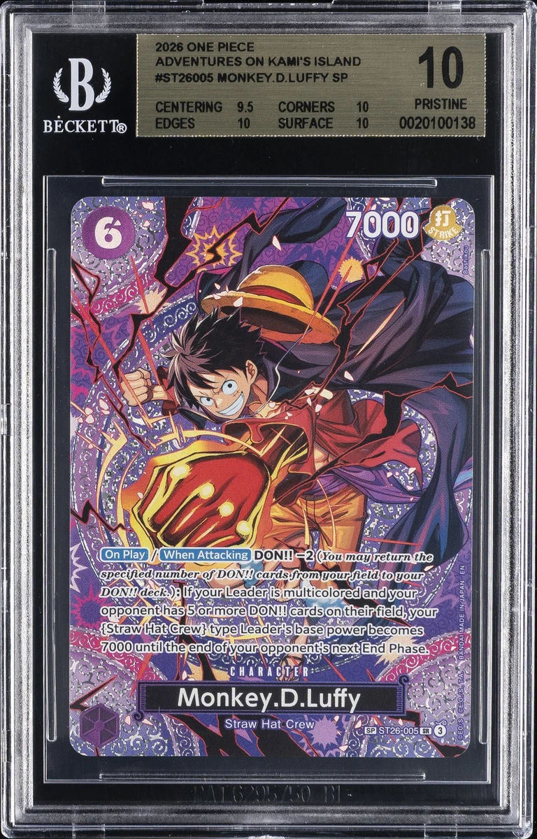 Monkey.D.Luffy ST26-005 Adventure on Kami's Island for sale | eBay