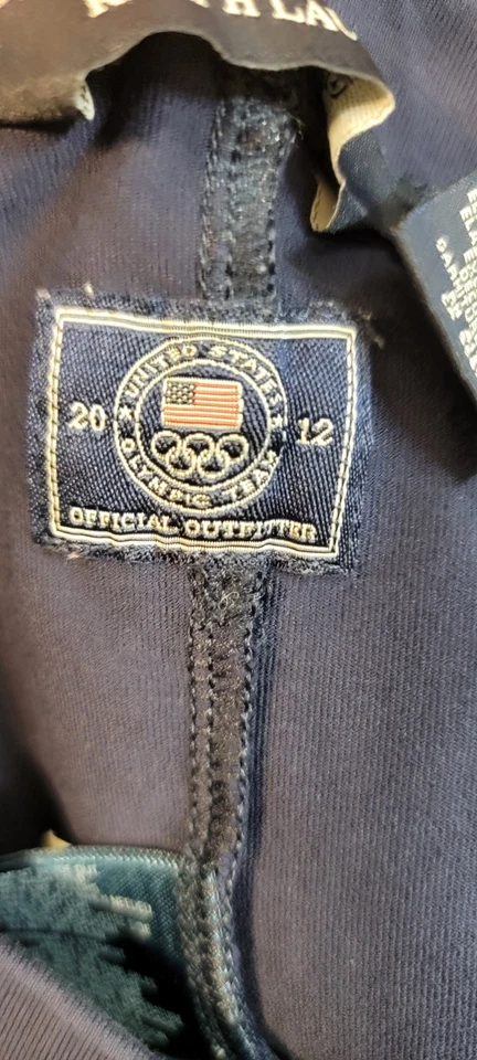 Компрессионные леггинсы для девочек Ralph Lauren 2012 команда США Олимпийские игры размер MD - Изображение 2 из 4