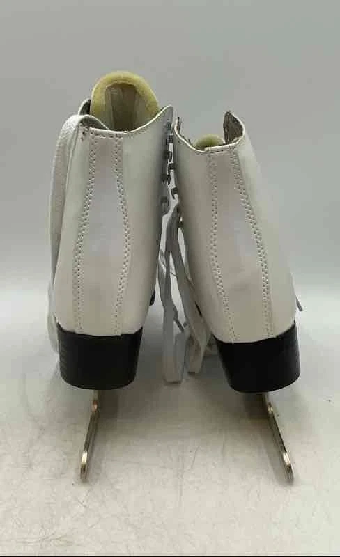 DBX Mujer Blanco Punta Redonda Con Cordones Patinaje sobre Hielo Figura Patines Talla 9 Foto 2 de 4