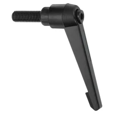 Clamping Lever Handles, M12 x 32mm Male Thread Knobs Handle, Black