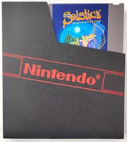 NES - Solstice The Quest for the Staff of Demnos (PAL)