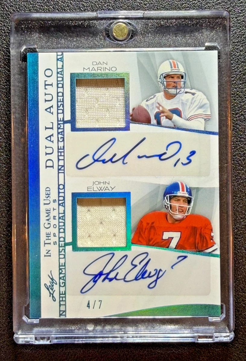 Leaf Dan Marino Miami Dolphins Football Sports Trading Cards for