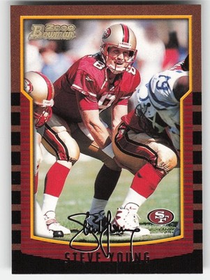 Steve Young, 2000 Bowman, #88, San Francisco 49ers,