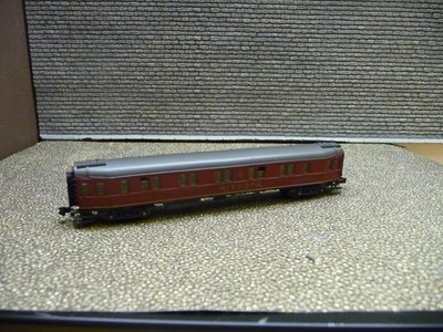 Roco N 8605 Personenwagen Mitropa  Schlafwagen rot