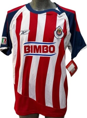 Reebok CHIVAS Rayadas de Guadalajara 2007/2008 Jersey de epoca from back then