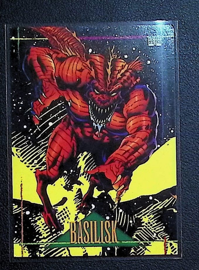 1993 SkyBox Marvel Universe #104 Basilisk
