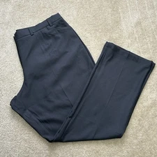 oobe Pants Plus Size 28x35" Charcoal Flat Front straight leg Uniform Work