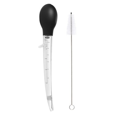 OXO Good Grips Winkelbaster mit Reinigungsbürste