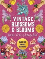 Vintage Blossoms And Blooms Stick*R, Color & Activity Book | Buch | Englisch
