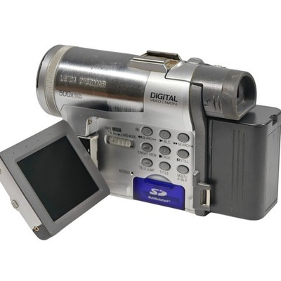 Panasonic NV-GX7 MiniDV Camcorder Silver 10x Optical Zoom Retro