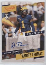 2021 Panini Chronicles Draft Picks Orange Ambry Thomas #PS-ABT Auto 0y9v