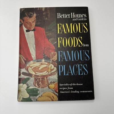 Better Homes and Gardens Recipes From Famous Places Cookbook 1964 1st edition 