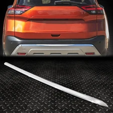 For 21-23 Nissan Rouge Rear Center Bumper Cover Molding Trim Replacement Chrome