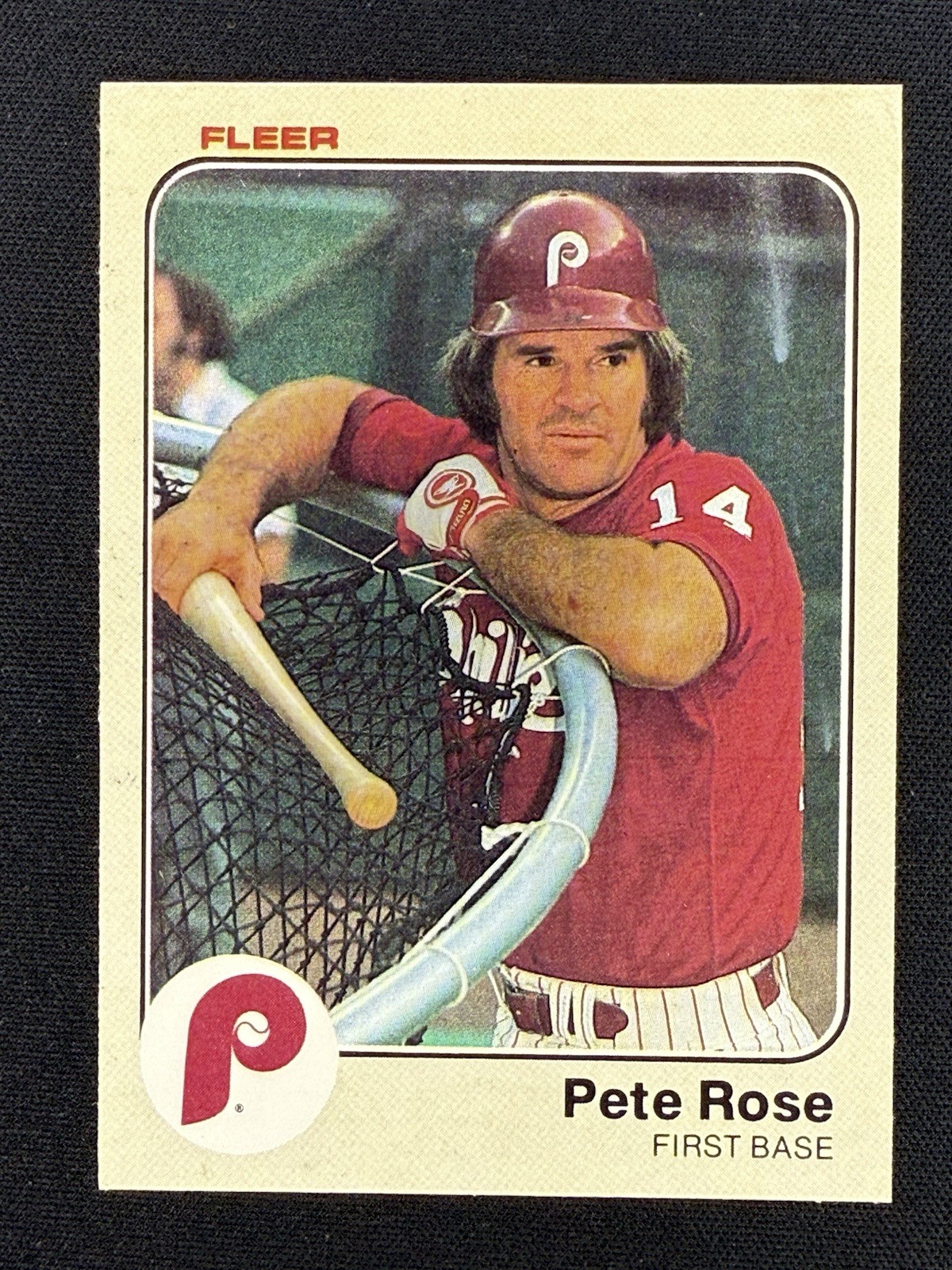 1983 Fleer Baseball Pete Rose #171 (NM-MT) Philadelphia Phillies