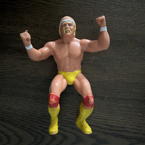 LJN WWF Wrestling Superstars Hulk Hogan 8 Action F...