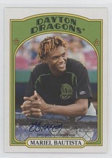 2021 Topps Heritage Minor League Edition Real One Mariel Bautista Auto 0e7u