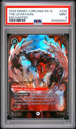 The Leviathan - Guardian of Atlantis graded PSA 9 for sale on eBay