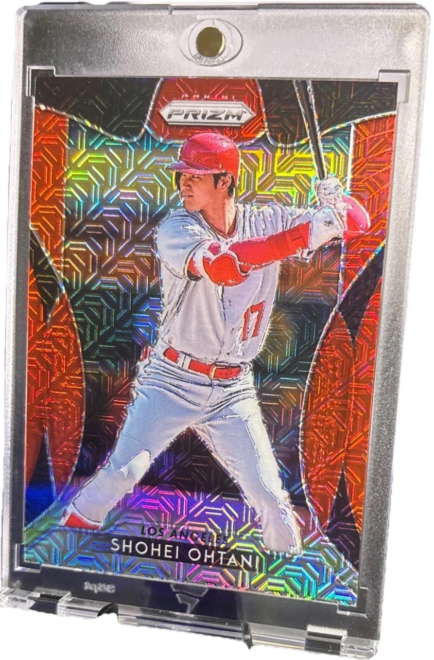2019 Panini Prizm - Shohei Ohtani Red Mojo /299 #153 1st Prizm Angels Ohtani