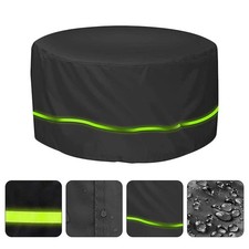 1pc couverture de table extérieure nappe de protection de bureau étanche (noir)