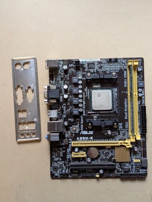 Asus A58M-K + AMD A4-5300 2x 3,4GHz + 4GB DDR3 12800 inkl. I/O Blende
