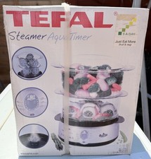 Tefal Steamer Aqua Timer 2-Tier Brand New In Box Never Used
