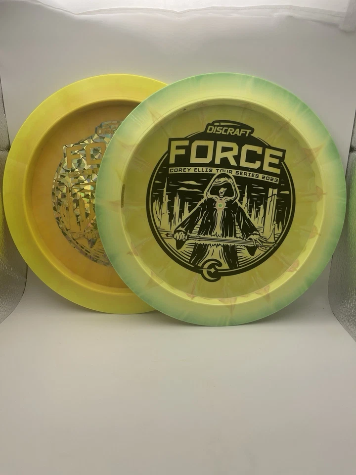 DISCRAFT Disc Golf 2023 TOUR SERIES ESP FORCE CORY ELLIS 2 Disc Value Pack - Image 2 of 4