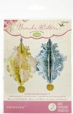 Fustelle Big Shot Sizzix Thinlits Ornamento Damascato Scrapbooking