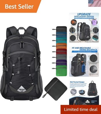 Hiking Backpack 40L Packable Lightweight Camping Backpack Men Women Waterproo...