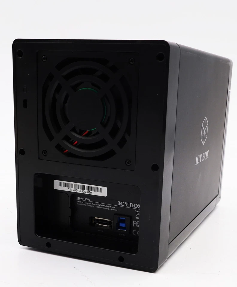 ICY BOX IB-RD3640SU3 4-Fach Festplattengehäuse USB 3.0 - Metalldeckel fehlt - Bild 2 von 3