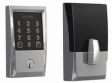 Schlage BE489WB CEN 625 Century Encode Smart Wifi Deadbolt Bright Chrome